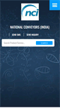 Mobile Screenshot of nationalconveyorsindia.com